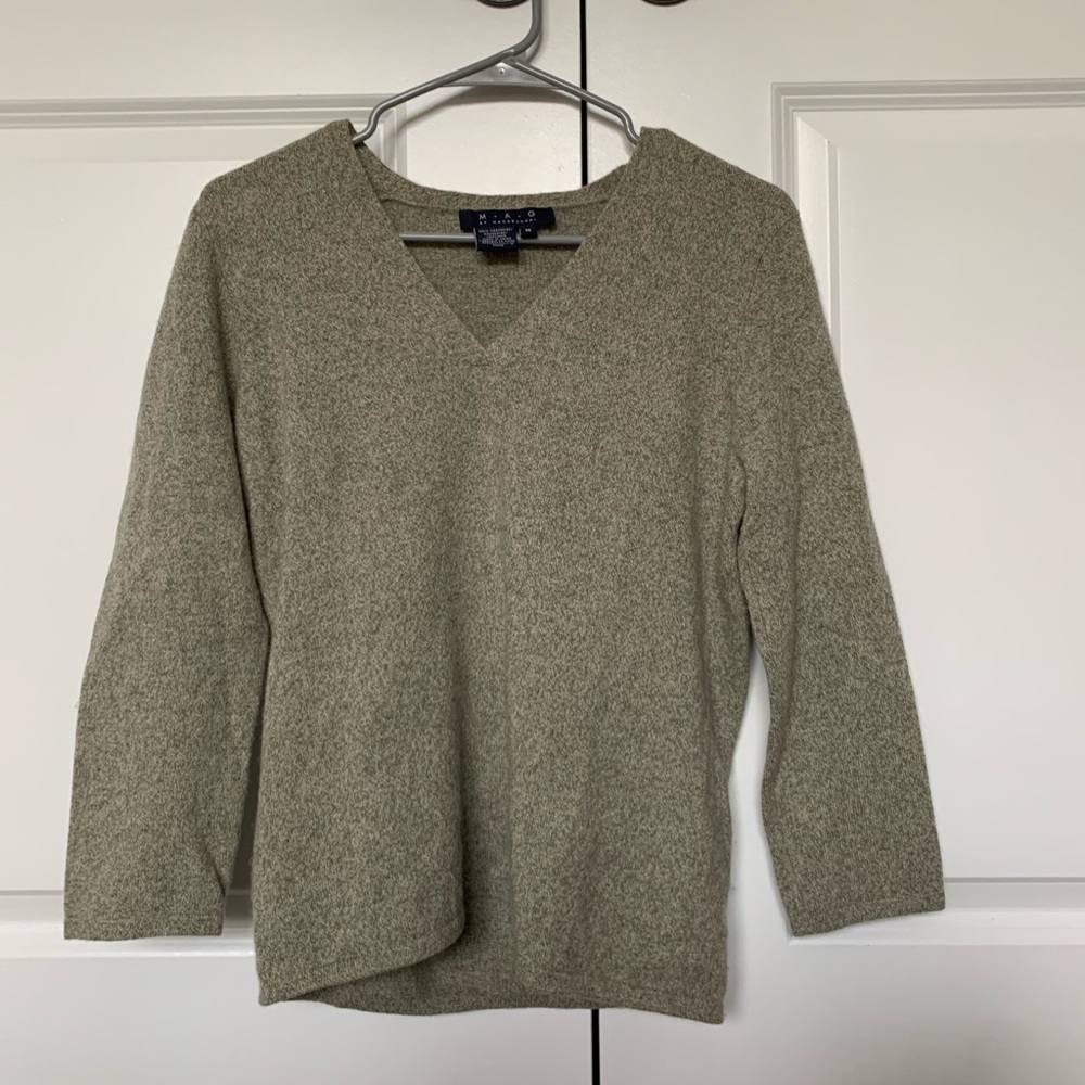 cute magaschoni v-neck sweater
